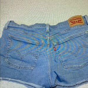Levi's Women's Blue Denim Shorts